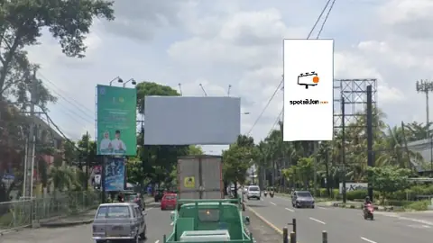 Billboard 10 × 6 m di Jl. Laksda Adisucipto (SPBU Bandara Adisucipto), Sleman, DI Yogyakarta