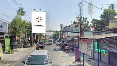 Baliho 6 × 4 m di Jl. Perumnas (Perempatan Selokan Mataram), Sleman, DI Yogyakarta