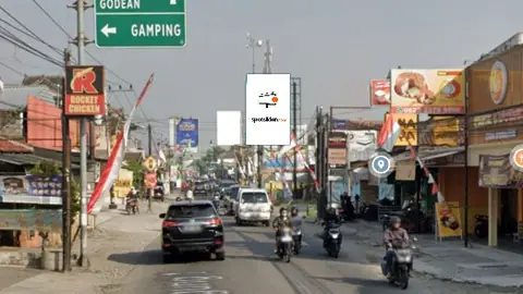 Baliho 6 × 4 m di Jl. Godean (Dari Pertigaan Bantulan), Sleman, DI Yogyakarta