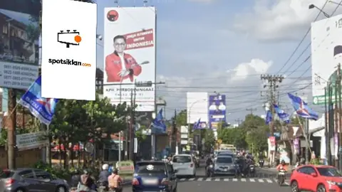 Baliho 4 × 6 m di Jl. RR. Monjali (Depan Pos Polisi), Sleman, DI Yogyakarta