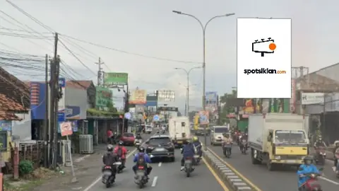 Baliho 4 × 6 m di Jl. Wates (Ambarketawang Sisi Timur), Sleman, DI Yogyakarta