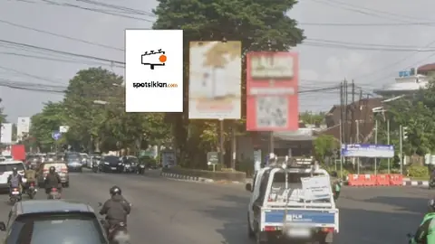 Baliho 4 × 6 m di Jl. Magelang-Yogyakarta (Lampu Merah Beran, Arah dari Magelang), Sleman, DI Yogyakarta