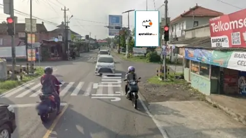 Baliho 4 × 6 m di Jl. Turi (Perempatan Ngablak Double Pool), Sleman, DI Yogyakarta