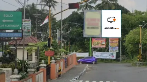 Baliho 4 × 6 m di Jl. Cangkringan (Pakem Sisi Barat), Sleman, DI Yogyakarta