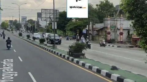 Baliho 4 × 6 m di Jl. Raya Solo - Yogyakarta (Bandara Adi Sucipto, Sisi Barat), Sleman, DI Yogyakarta