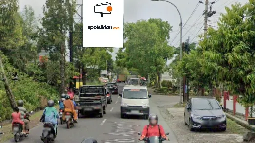 Baliho 4 × 6 m di Jl. Godean Km.9 (Dekat Lapas Kelas U & Damkar Godean, Dari Barat ke Timur), Sleman, DI Yogyakarta