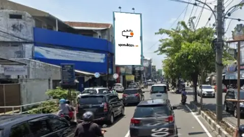 Billboard 10 × 5 m di Jl. Yos Sudarso (Selatan Pasar Harjodaksino/ Gemblegan Solo), Jawa Tengah