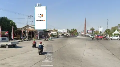 Billboard 10 × 5 m di Jl. Kapten Piere Tendean (Utara Jembatan Terminal Tirtonadi), Solo, Jawa Tengah