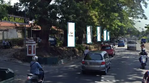 Baliho 3 × 1 m di Jalan. A. Yani (Area Aspol Gilingan), Solo, Jawa Tengah