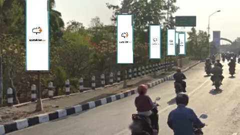 Baliho 3 × 1 m di Jl. Ir Sutami (Area Depan Jurug Dari Arah Barat), Solo, Jawa Tengah