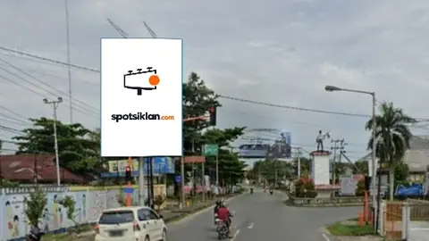 Baliho 4 × 6 m di Jl. Gusti Hamzah (Depan Lapangan Sepak Bola Gabsis Sambas), Kalimantan Barat