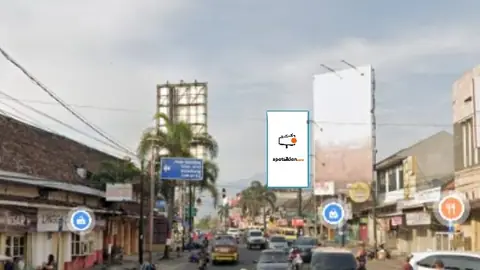Billboard 5 × 10 m di Jl. Mayor Abbdurrahman (Sekitar ATCS Simpang Ojolali), Sumedang, Jawa Barat
