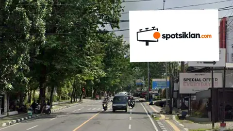 Billboard 5 × 10 m di Jl. Dr. Wahidin (depan HIS & Hers), Kota Semarang, Jawa Tengah