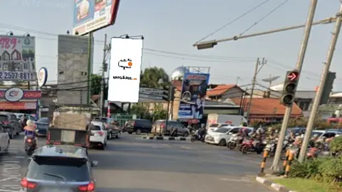Billboard 8 × 4 m di Jl. Siliwangi (Seberang Pasar Jrakah), Semarang, Jawa Tengah