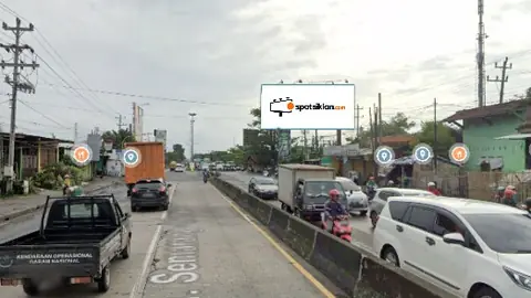 Billboard 10 × 5 m di Jl. Kaligawe (Pertigaan Genuk), Semarang, Jawa Tengah