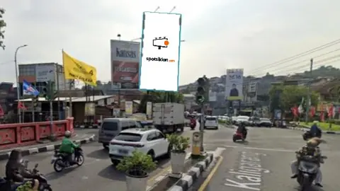 Billboard 5 × 10 m di Jl. Kaligarang Semarang (Arah Pandang dari Pamularsih, Bund. Kalibanteng, Jakarta), Jawa Tengah