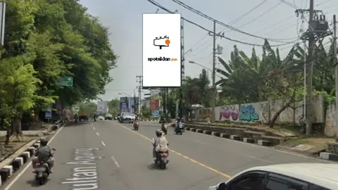 Billboard 5 × 10 m di Jl. Sultan Agung (Arah Akademi Kepolisian Semarang), Jawa Tengah
