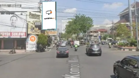 Billboard 8 × 4 m di Jl. MT. Haryono (dari Kompol Maksum menuju Java Mall/Simpang Lima), Semarang, Jawa Tengah
