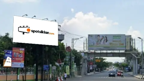 Billboard 8 × 4 m di Jl. Dokter Cipto (Perempatan Milo), Semarang, Jawa Tengah
