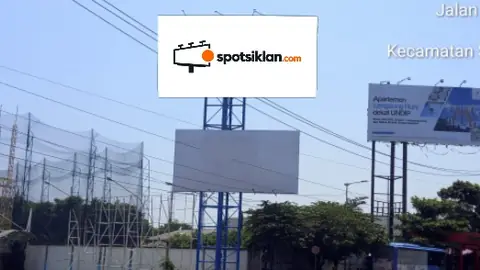 Billboard 12 × 6 m di Jl. Puri Anjasmoro (Exit Bandara Gerbang PRPP), Semarang, Jawa Tengah