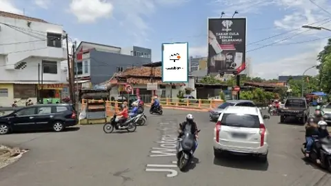 Baliho 6 × 4 m di Jl. Wotgandul Dalam (Samping Jembatan Sungai Inpeksi Wot Gandul), Semarang, Jawa Tengah