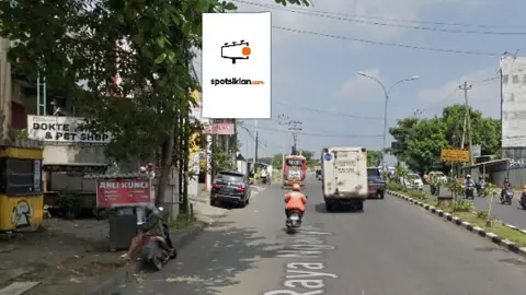 Baliho 6 × 4 m di Jl. Prof Hamka (Area Pertigaan Jalan Honggowongso, Arah Pasar Ngaliyan Semarang), Jawa Tengah