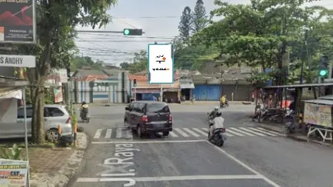 Baliho 6 × 4 m di Jl. Papendayan (Area Perempatan Sampangan), Semarang, Jawa Tengah