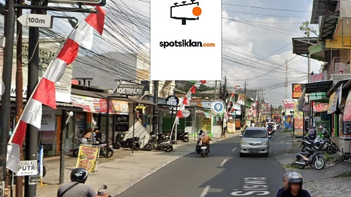 Baliho 4 × 6 m di Jl. Taman Siswa (Dari Waroeng Stick Sederhana), Semarang, Jawa Tengah