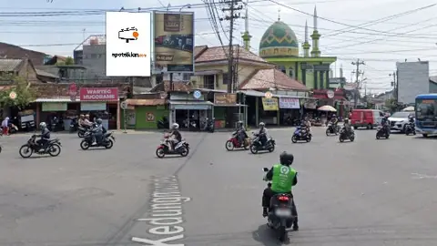 Baliho 6 × 4 m di Jl. Kedungmundu (Pertigaan Sambiroto), Semarang (unit 2), Jawa Tengah