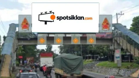 JPO 10 × 5 m di Jl. Perintis (Setelah BPK RI Provinsi Jawa Tengah), Semarang