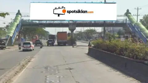 JPO 25 × 5 m di Jl. Raya Kaligawe (Samping SMP Islam Sultan Agung 4 Semarang), Jawa Tengah