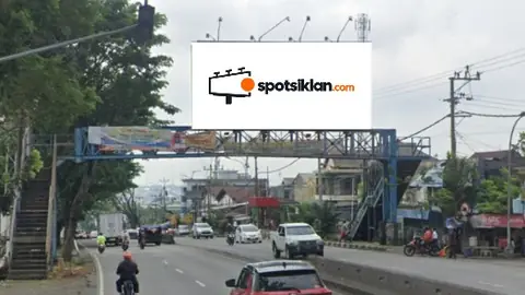JPO 10 × 5 m di Jl. Perintis Kemerdekaan (Arah Terminal Banyumanik), Semarang, Jawa Tengah