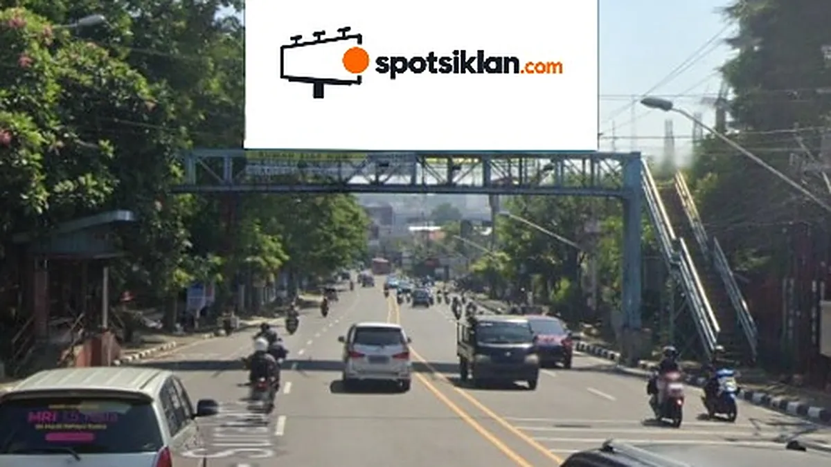 JPO 12 × 6 m di Jl. Setia Budi (Arah Transmart Setiabudi XXI), Semarang, Jawa Tengah