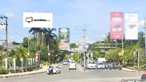 Billboard 6 × 12 m di Jl. R. Soeprapto (Depan Lembuswana) Samarinda, Kalimantan Timur