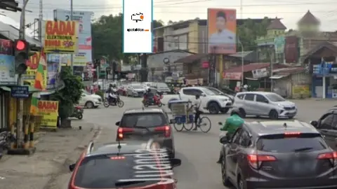 Billboard 5 × 10 m di Jl. MT. Haryono (Simpang Lampu Merah, Arah Big Mall Samarinda), Kalimantan Timur