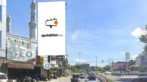 Billboard 6 × 12 m di Jl. Dr Sutomo (Simpang 4 Lembuswana), Samarinda, Kalimantan Timur