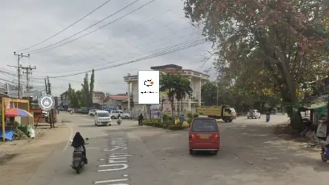 Baliho 6 × 4 m di simpangan Jl. Merdeka - Jl. Urip Sumoharjo, Samarinda, Kalimantan Timur