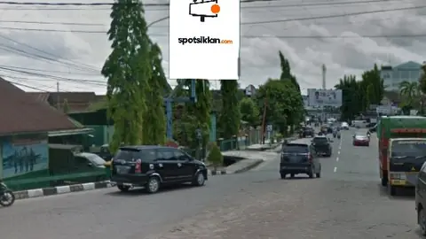 Baliho 6 × 4 m di Jl. Awang Long (Taman Samarendah), Samarinda, Kalimantan Timur