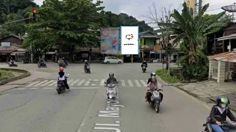 Baliho 4 × 6 m di Jl. Sentosa (Simpang 3 Jl. Mayor Jendral Sutoyo), Samarinda, Kalimantan Timur