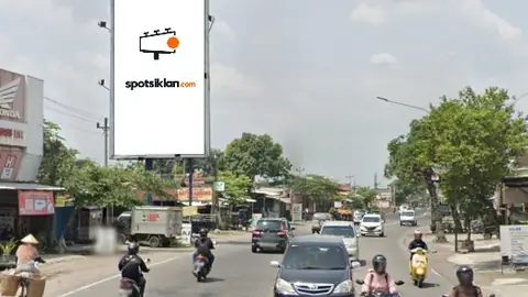 Billboard 10 × 5 m di Jl. Raya Sragen-Solo (TImur Jembatan Mungkung Masuk Kota Sragen, Hadap Timur), Jawa Tengah