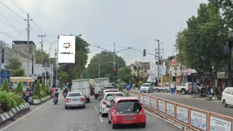 Baliho 6 × 4 m di Jl. Raya Sukowati (Area Pasar Kota Sragen), Jawa Tengah