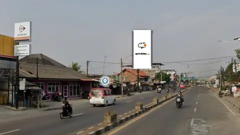 Billboard 10 × 5 m di Jl. Raya Serang-Jkt (dari Tol Serang Timur menuju Balaraja), Banten