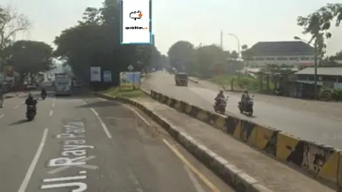 Baliho 6 × 4 m di Jl. Raya Serang - Jkt (Dari Terminal Pakupatan menuju Mall Of Serang) (unit 2), Banten