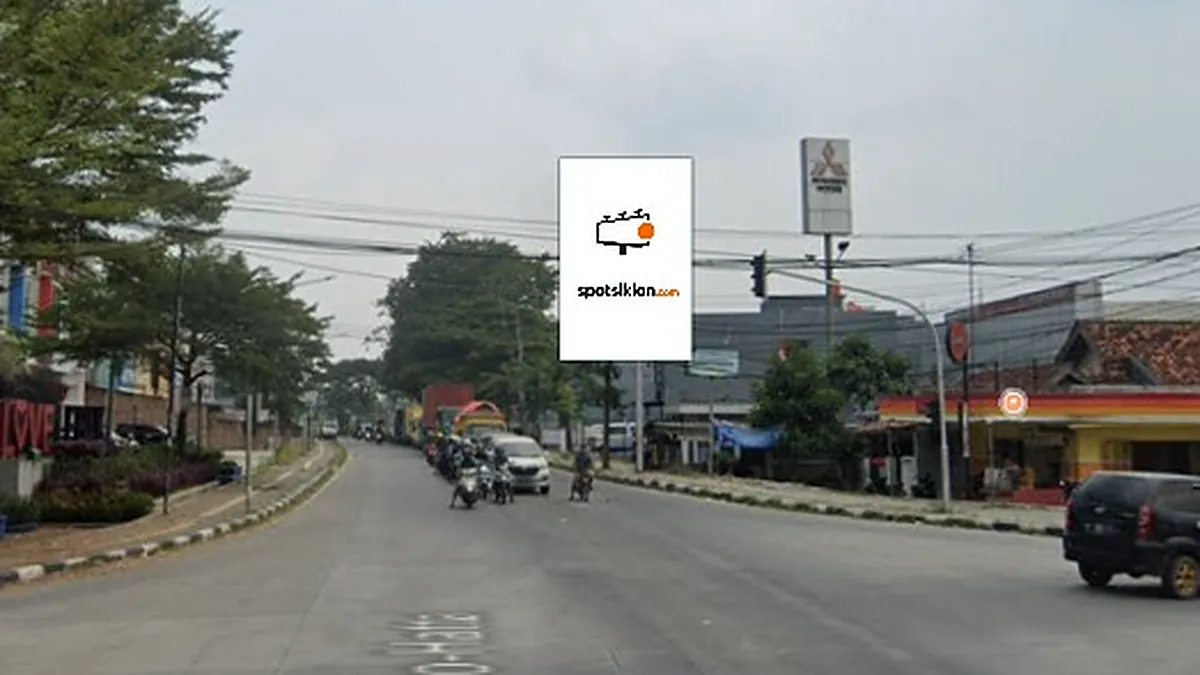 Baliho 4 × 6 m di Jl. Soekarno-Hatta (Depan Dealer Mitsubishi Rangkasbitung), Serang, Banten
