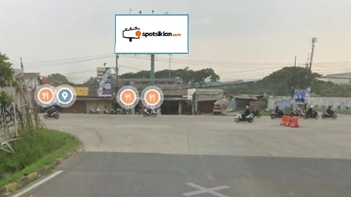 Billboard 10 × 5 m di Jl. Raya Serang - Jakarta (Dari Exit Tol Ciujung menuju Serang, Ciruas), Banten