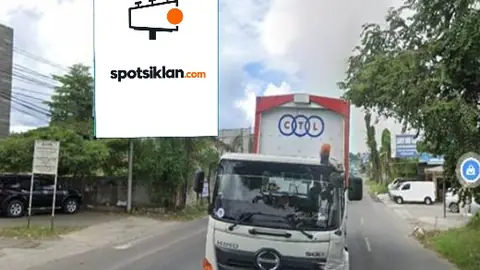 Baliho 4 × 6 m di Jl. Raya Pelamunan (dekat JNE Icon Residence), Kabupaten Serang, Banten