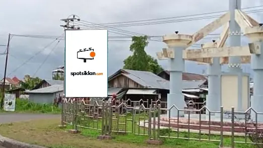 Baliho 6 × 4 m di Jl. Raya Pematang Kambat (Sebelah Tugu Kelapa Kuala Pembuang Satu), Seruyan, Kalimantan Tengah