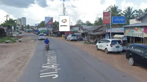 Baliho 6 × 4 m di Jl. Jend. Sudirman (Arah Pasar Simpang Sebabi), Seruyan (unit 1), Kalimantan Tengah