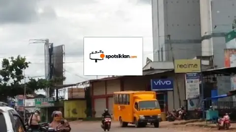 Baliho 4 × 6 m di Jl. Jend. Sudirman (Arah Pasar Simpang Sebabi), Seruyan, Kalimantan Tengah