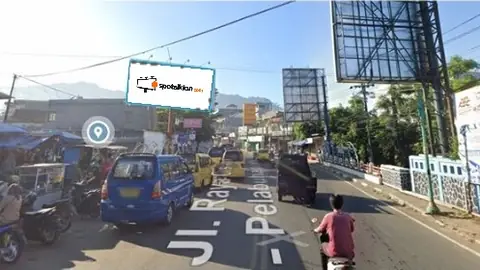 Billboard 5 × 10 m di Jl. Siliwangi Kab. Sukabumi (Pasar Pelabuhan Ratu), Jawa Barat